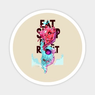 Eat Sleep Rave Repeat Magnet